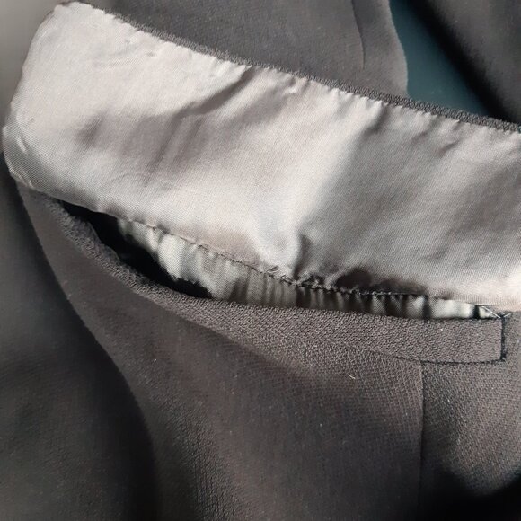 Antonio Fusco Milano Vintage SZ 4 - 2 Piece Pant Suit Chocolate Brown 100% Wool - Picture 10 of 16